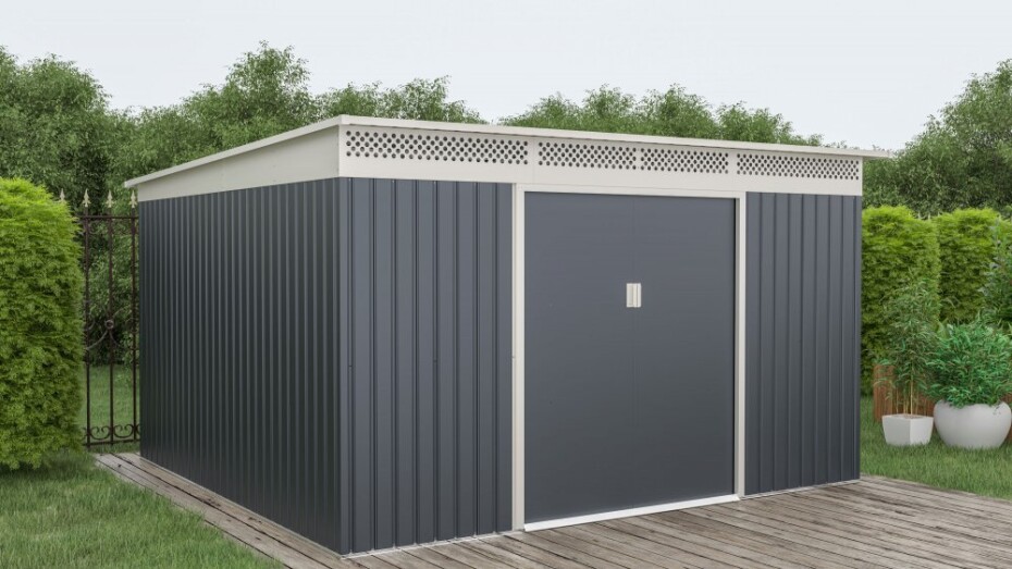 G21 Zahradní domek G21 GRAH 1132 - 340 x 333 cm, antracitový G21-6390097 - main (3)