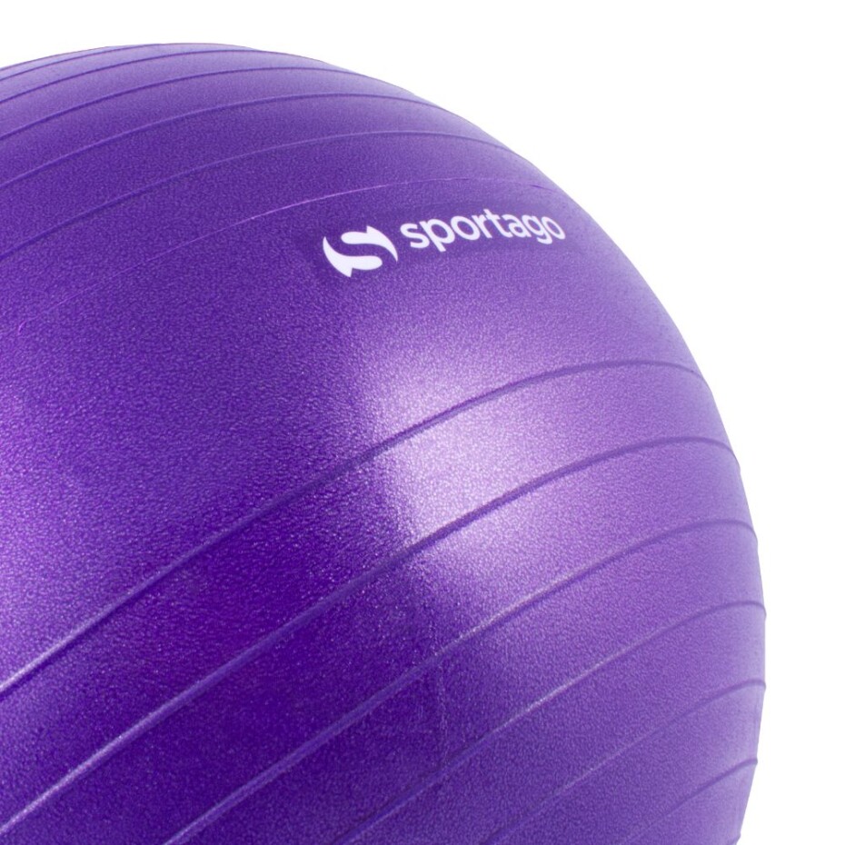 Gymnastický míč Sportago Anti-Burst 85 cm, včetně pumpičky - kávová - main (3)
