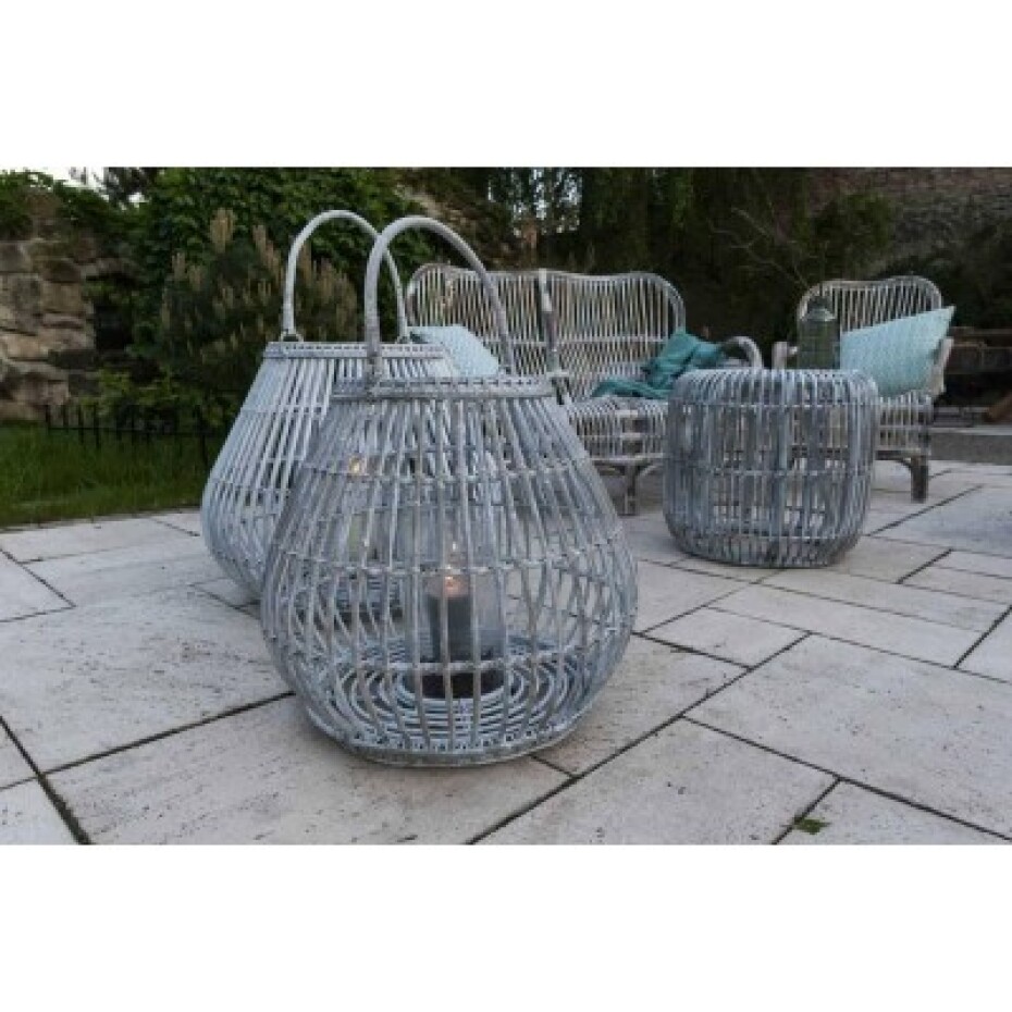 Vimine Natural Wicker® Ratanové křeslo cannes praná bílá - main (1)