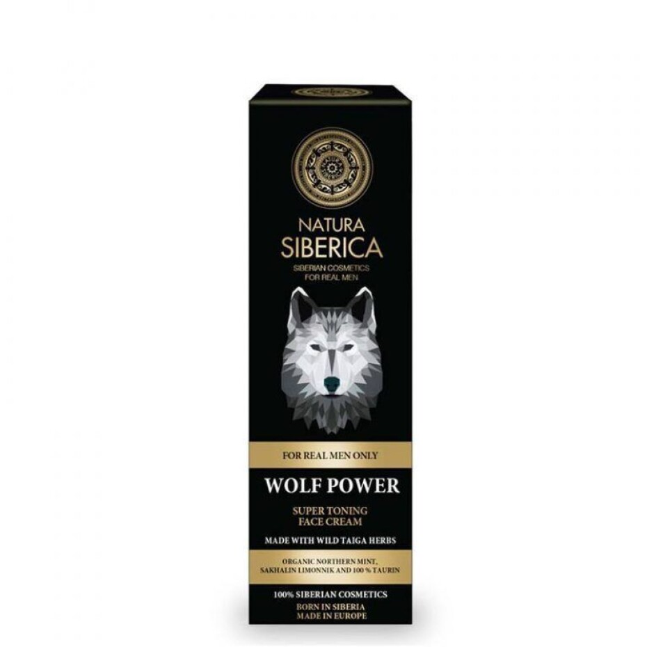 Natura Siberica Super tonizující obličejový krém „Vlčí síla“ 50ml - main (0)