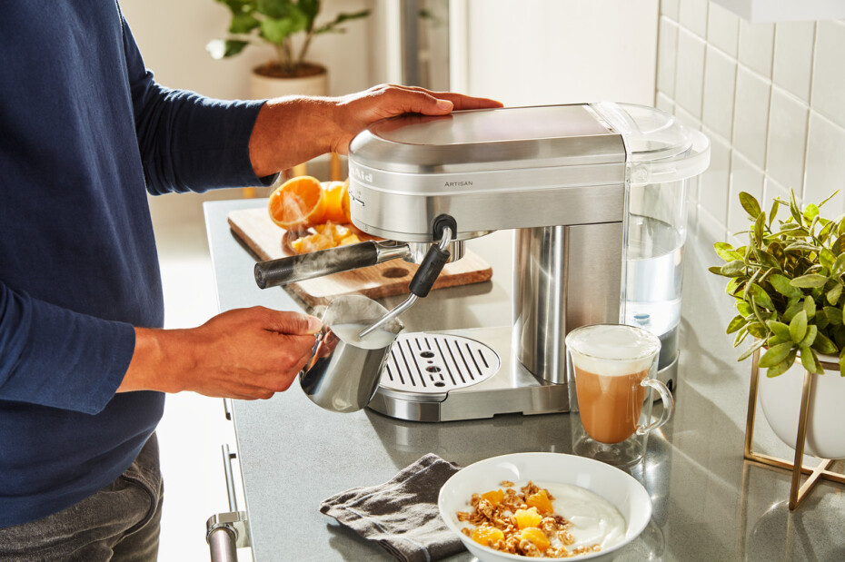 Pákový kávovar ARTISAN 5KES6503ESX, nerezová, KitchenAid - main (5)