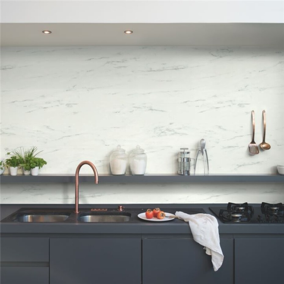 Quick-Step Alpha Vinyl Tiles Mramorová dlažba bílá AVST40136 - main (5)