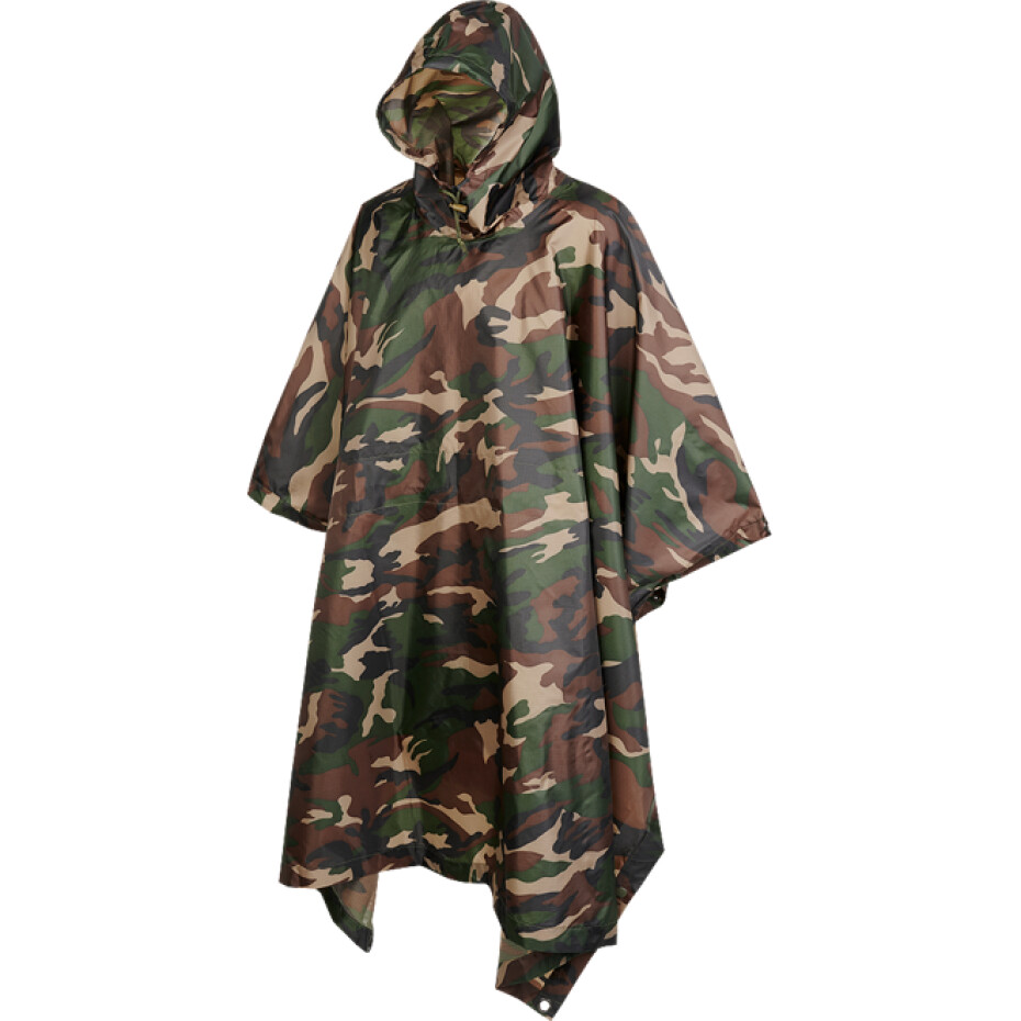 Brandit Pláštěnka - pončo Ripstop Poncho woodland - main (0)