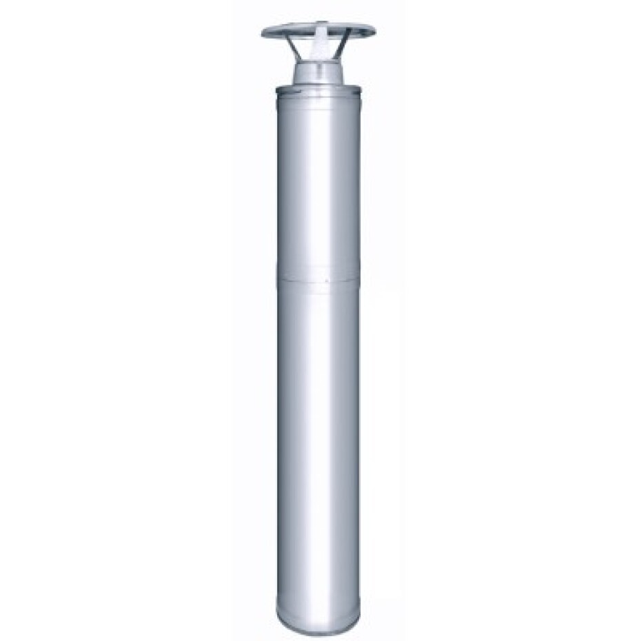 Sentiotec komínový set 1500 mm, steel nerez. ocel - main (0)