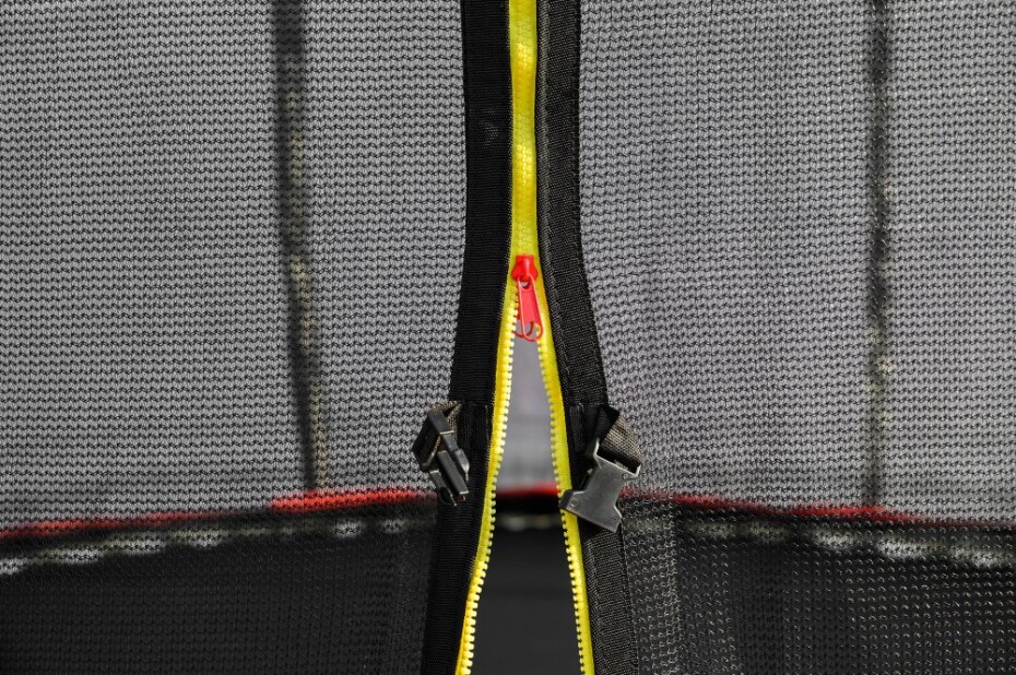 G21 Trampolína G21 SpaceJump, 305 cm, červená, s ochrannou sítí + schůdky zdarma G21-69042680 - main (1)