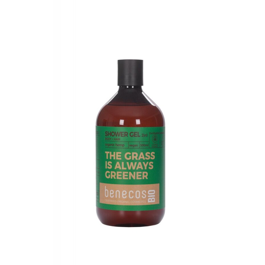 Benecos Sprchový gel Konopí 2v1 500 ml BIO - main (0)