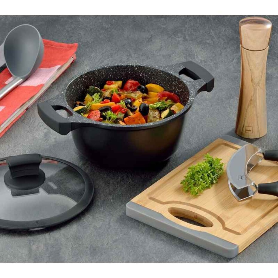 KELA Kastrol s nepřilnavým povrchem a poklicí STELLA NOVA 20 cm KL-12218 - main (8)