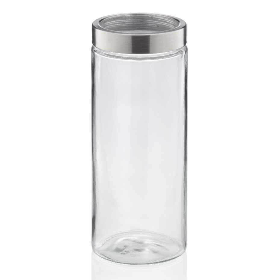 KELA Dóza na potraviny Kara sklo transparentní 27,0cm 11,0cm 2,1l KL-15297 - main (0)