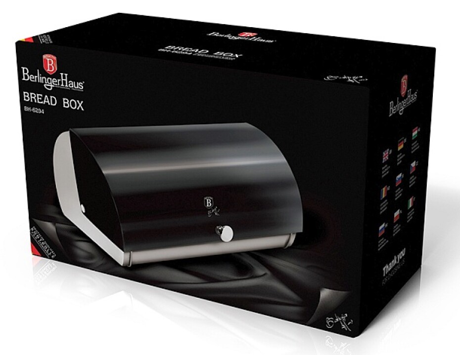 BERLINGERHAUS Chlebovka nerez Royal Black Collection BH-6294 - main (2)