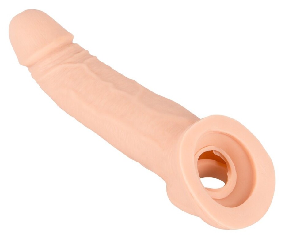 Nature Skin Penis Sleeve with Extension 21 cm - main (6)