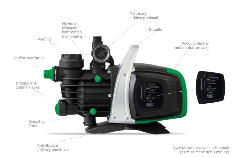 EASY PUMP EASY BOOST 1100 Automatic, automatické čerpadlo - main (2)