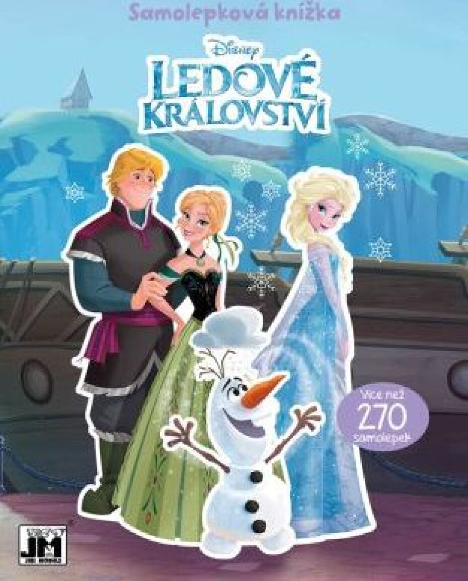 Ledové království - Samolepková knížka - kolektiv - main (0)
