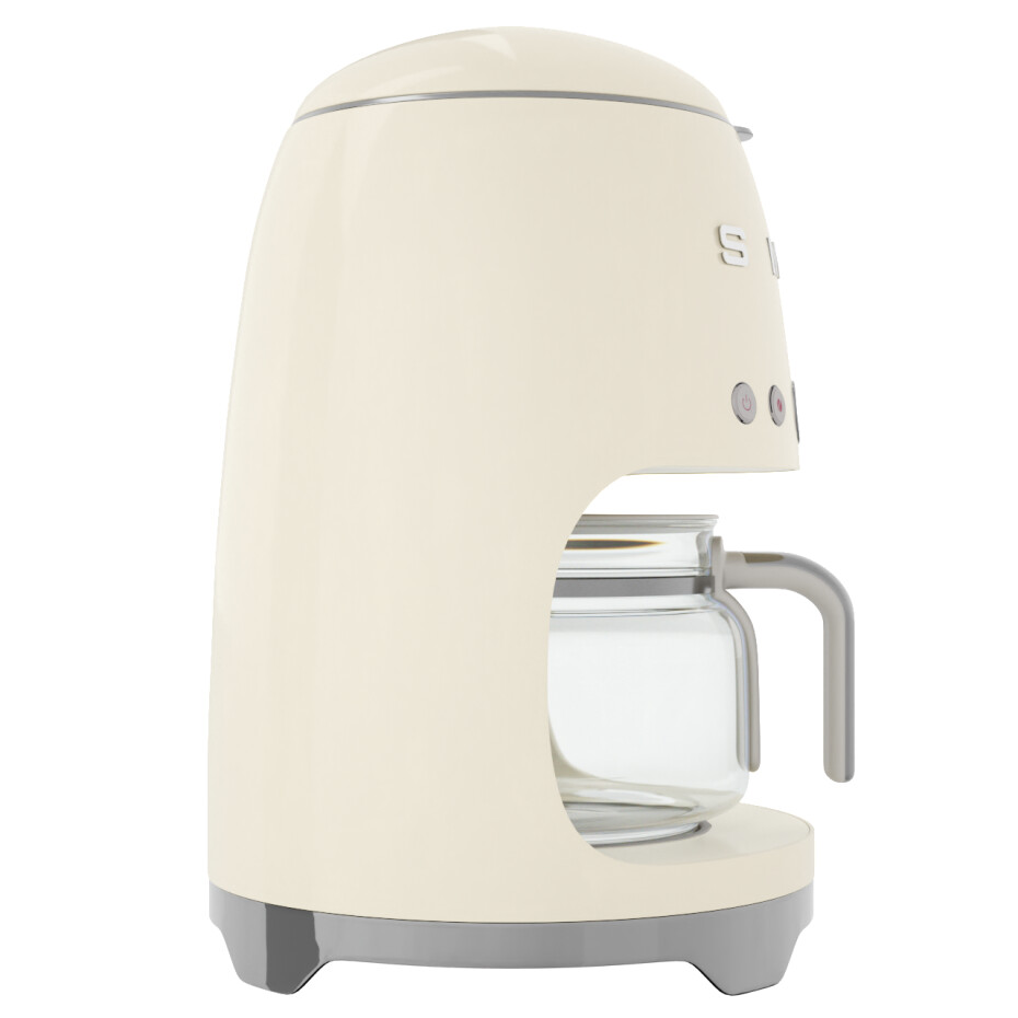 Kávovar na překapávanou kávu DCF02CREU, krémová, SMEG - main (6)