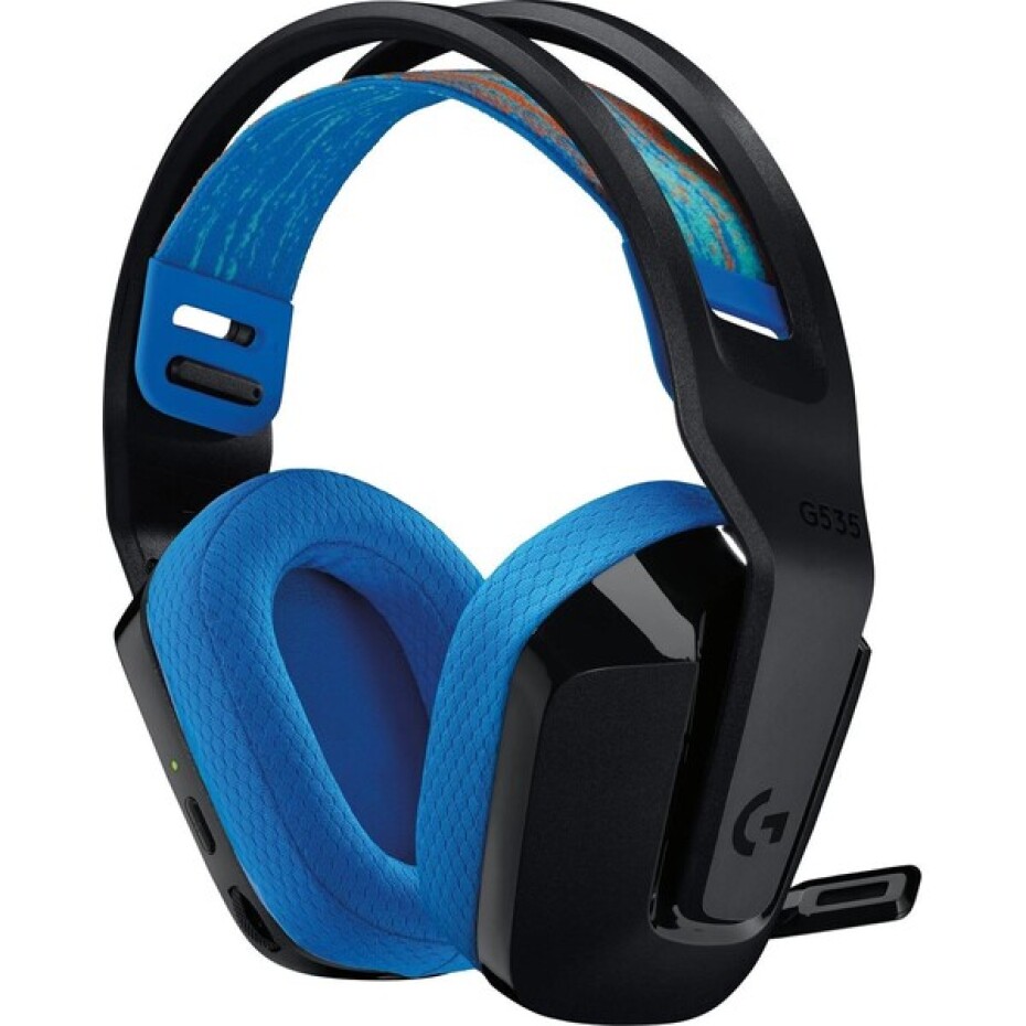 Logitech G535 PS5  herní bezdrátová sluchátka černé - main (1)