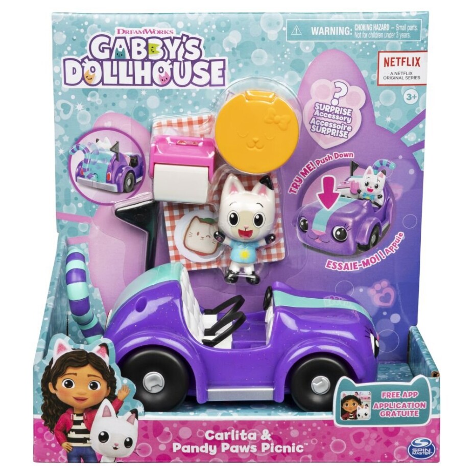Spin Master International B.V GABBY'S DOLLHOUSE VOZIDLO S FIGURKOU - main (0)