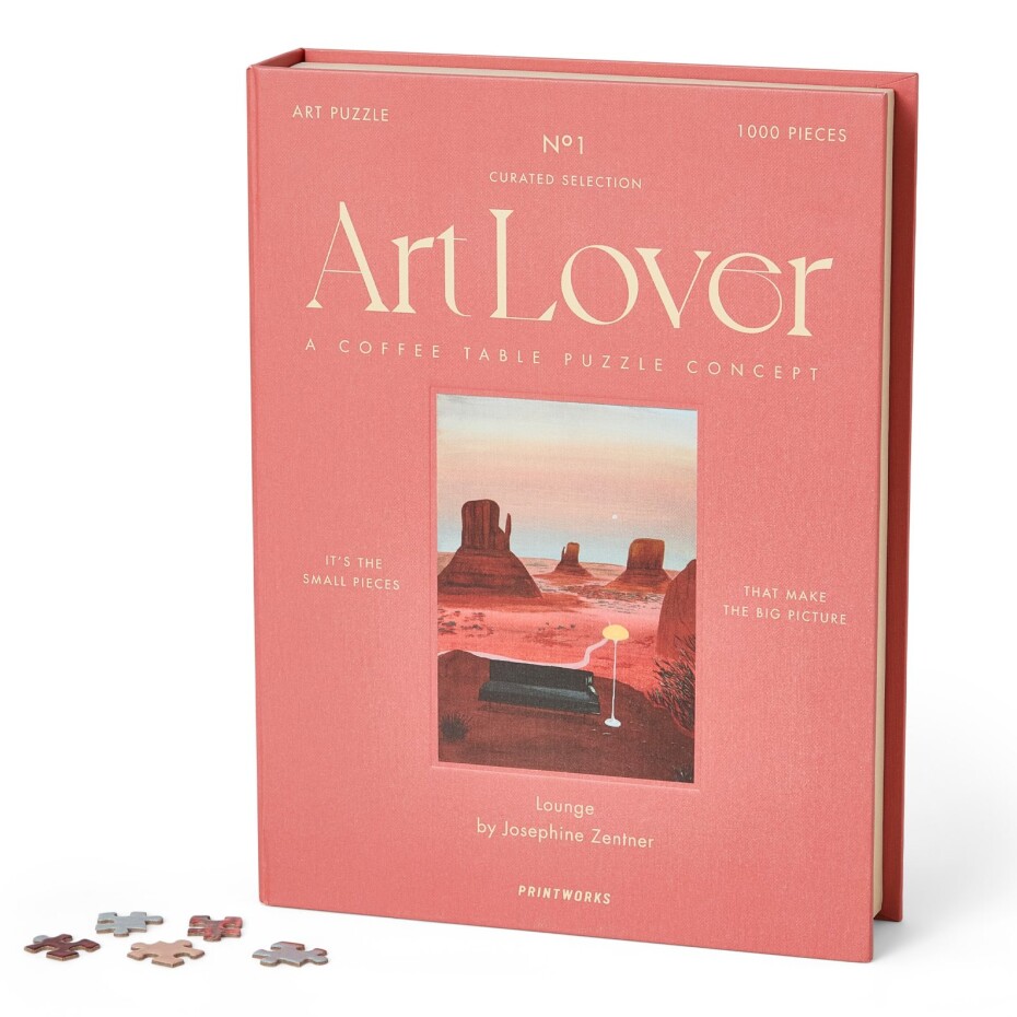 Puzzle ART LOVER LOUNGE, 1000 dílků, Printworks - main (4)