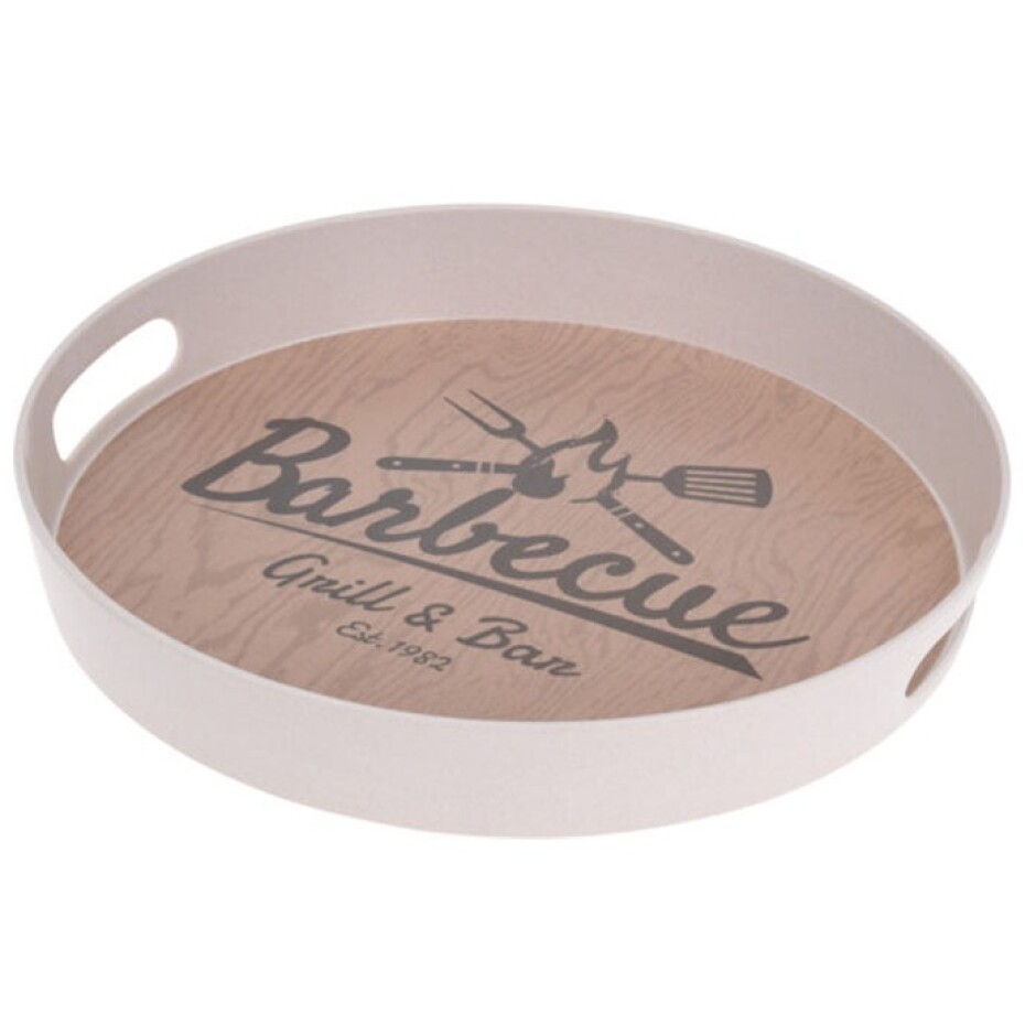 EXCELLENT Kulatý servírovací podnos 30 cm Barbeque KO-177600260barb - main (0)