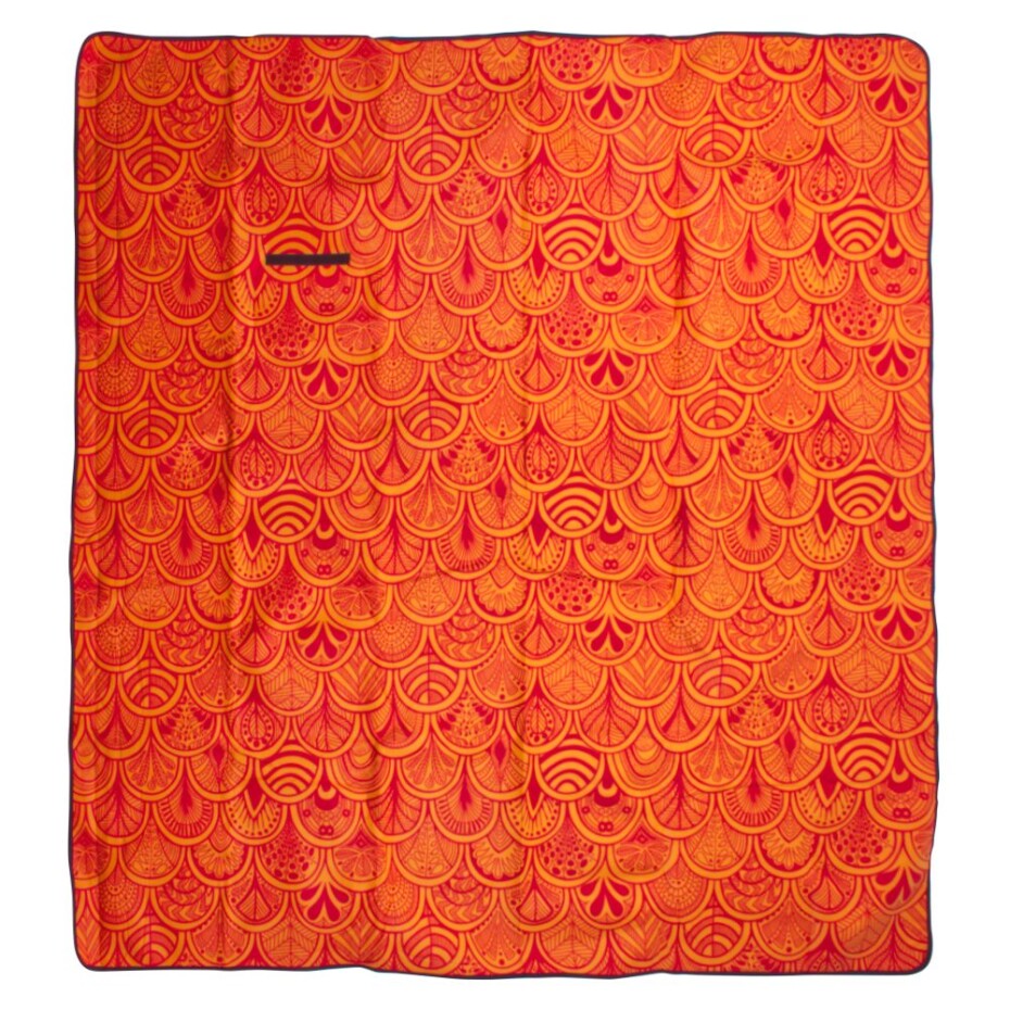 Sportago Forest pikniková deka 180x210 cm, oranžová - main (10)
