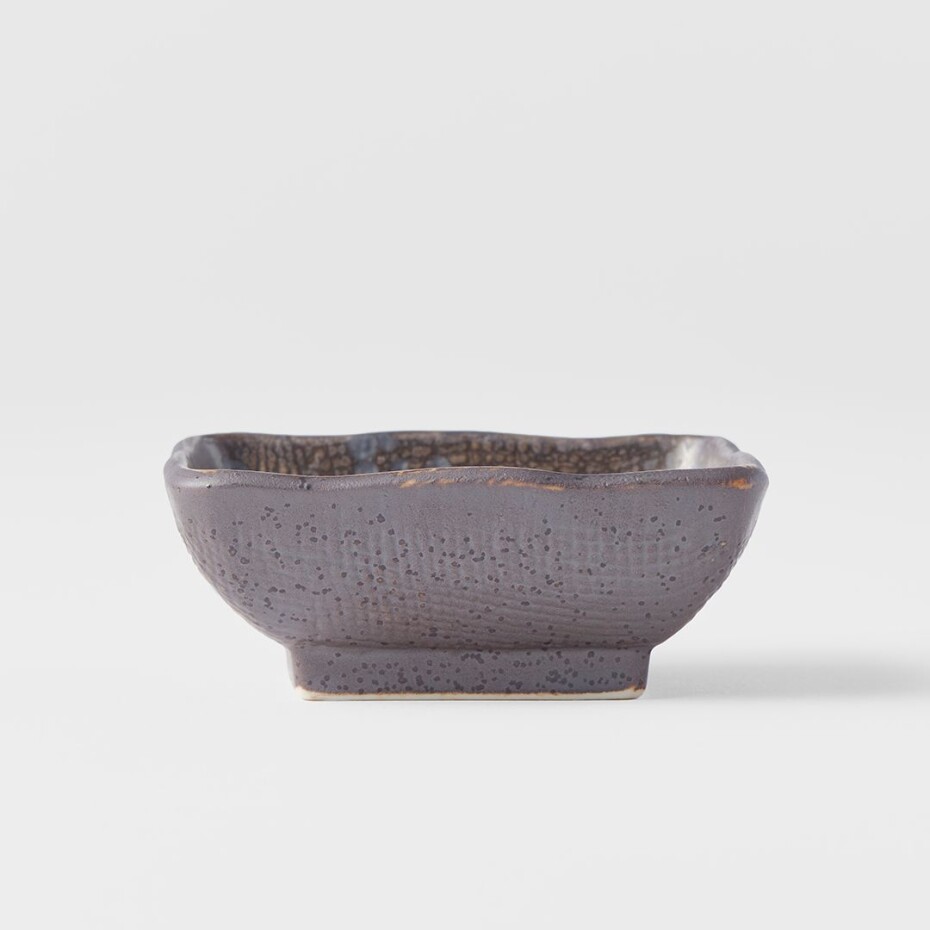 Miska na omáčku AKANE GREY 7 cm, čtverec, MIJ - main (6)
