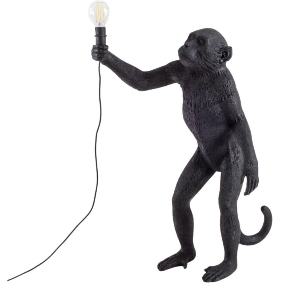Stolní lampa MONKEY STANDING 54 cm, černá, Seletti - main (0)