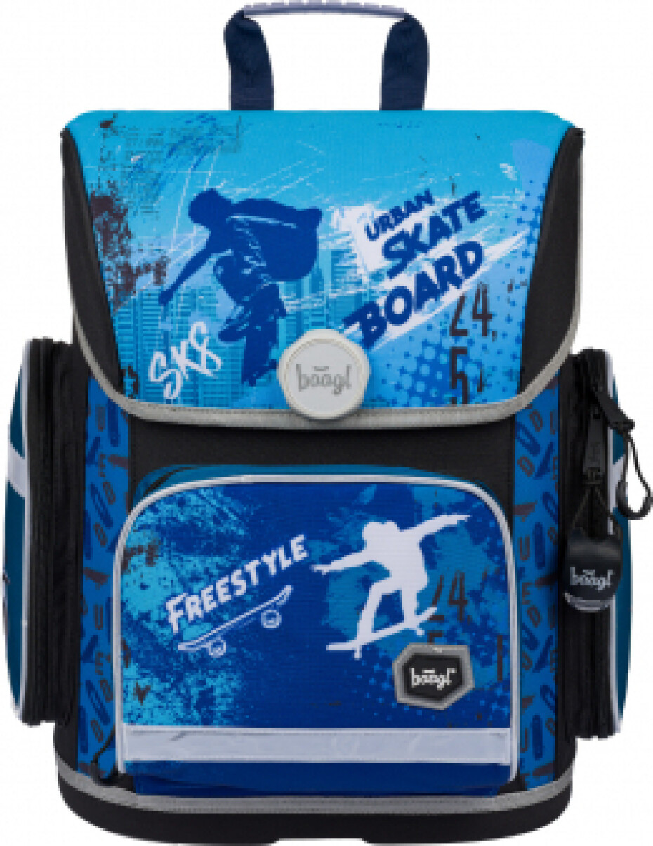 Baagl aktovka Ergo Skateboard A 8736 19 L modrá - main (0)