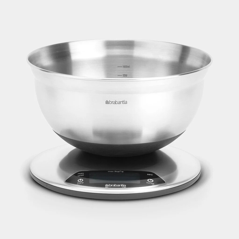 Digitální kuchyňská váha, s minutkou, ovál, Brabantia - main (3)