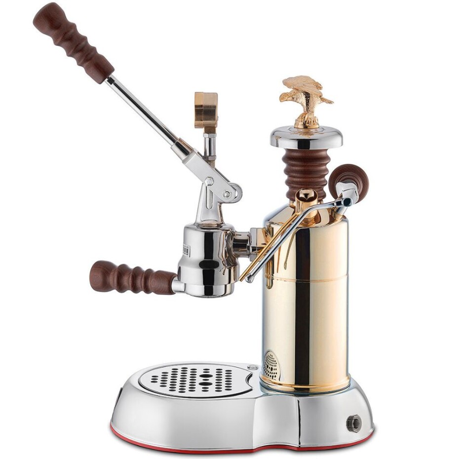 Pákový kávovar ESPERTO COMPETENTE, zlatá, La Pavoni - main (2)