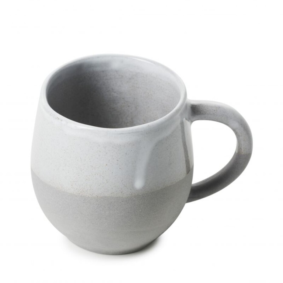 Hrnek NO.W 330 ml, šedá glazovaná, REVOL - main (3)