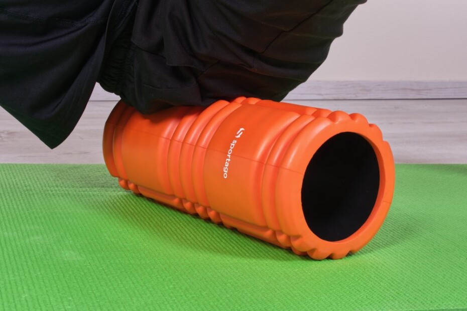 Yoga válec Sportago Glover, oranžový - main (2)