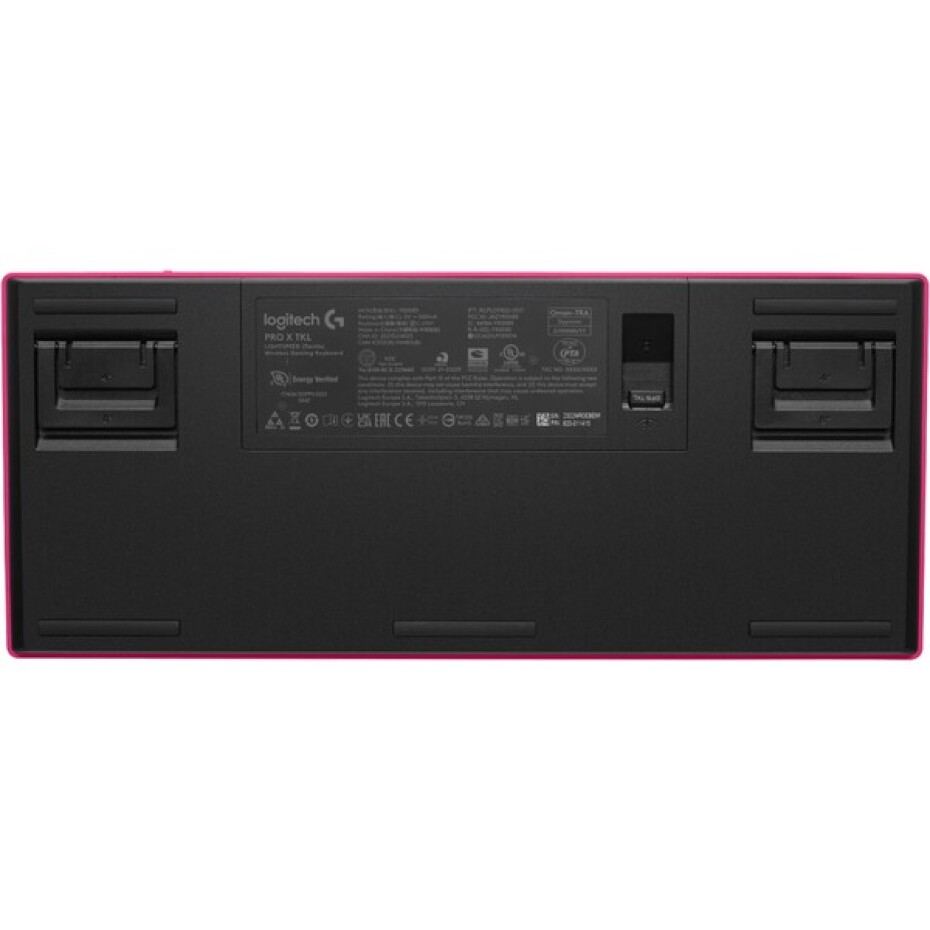 Logitech Pro X TKL LIGHTSPEED herní klávesnice Tacktile (US) růžová - main (3)