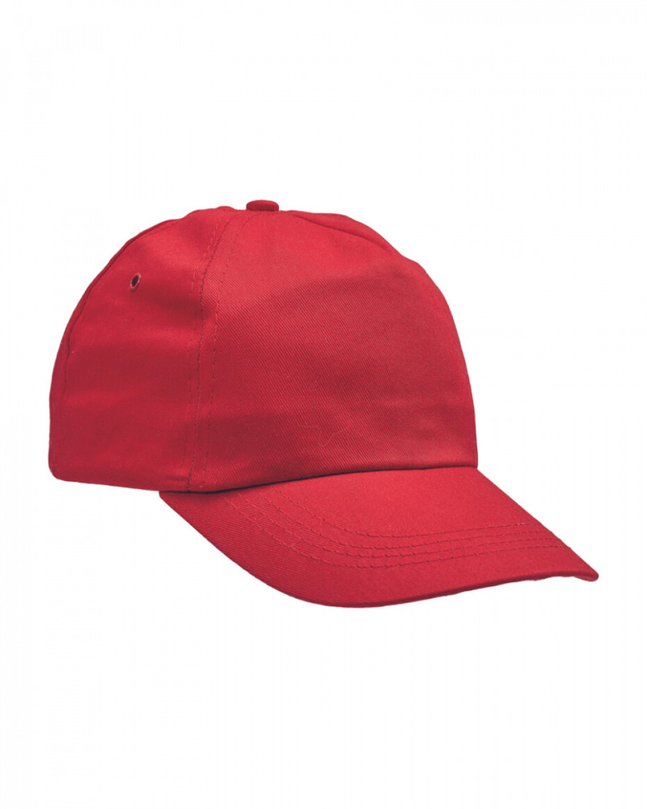 LEO čepice baseball červená - main (0)