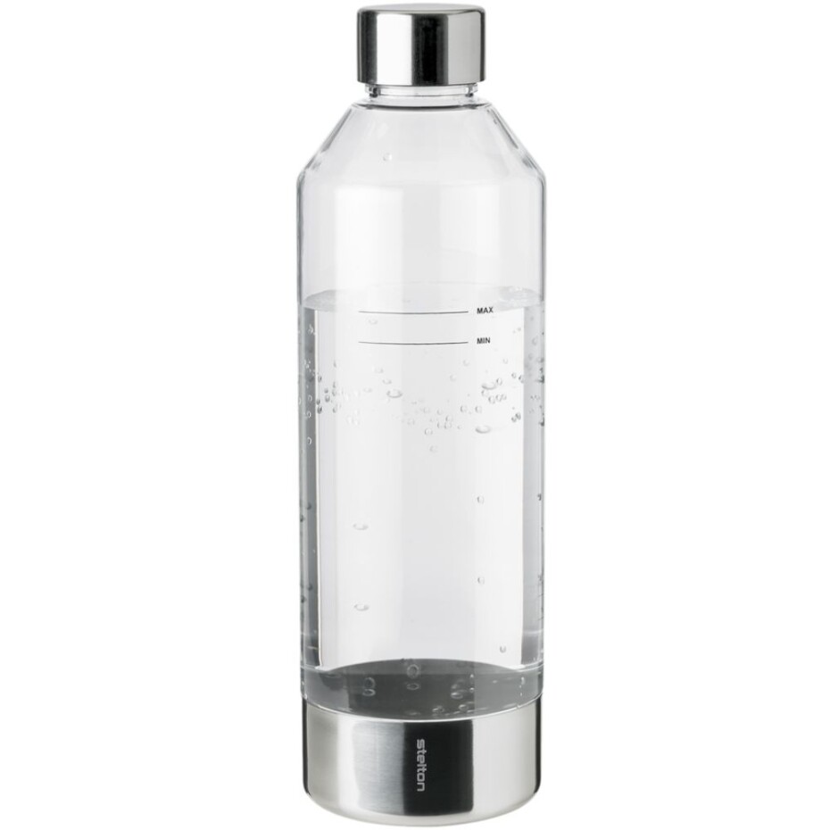 Láhev na vodu BRUS 1,15 l, pro výrobník perlivé vody BRUS, čirá, plast, Stelton - main (0)