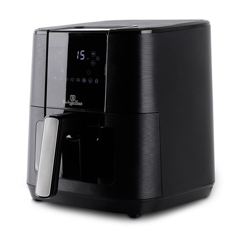 BERLINGERHAUS Horkovzdušná fritéza 5,5 l Matte Black Collection BH-9466 - main (2)