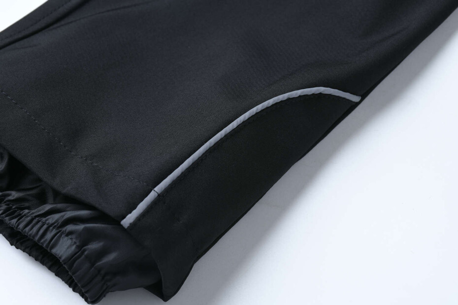 Dívčí softshellové kalhoty - KUGO HK3119, černá / růžové zipy Barva: Černá, Velikost: 146 - main (2)