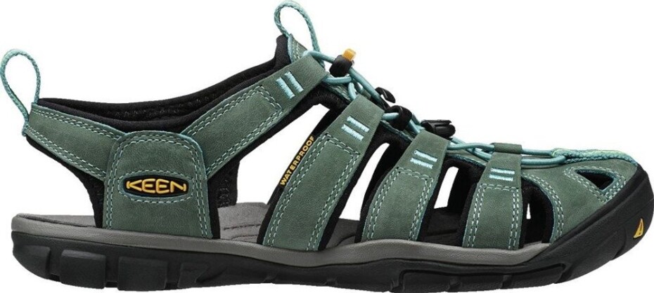 Sandály Clearwater CNX Leather W mineral blue/yellow, Keen, 1014371, modrá - 38.5 - main (2)