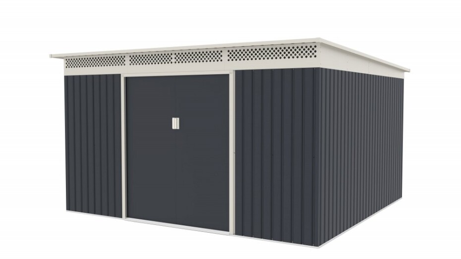 G21 Zahradní domek G21 GRAH 1132 - 340 x 333 cm, antracitový G21-6390097 - main (2)