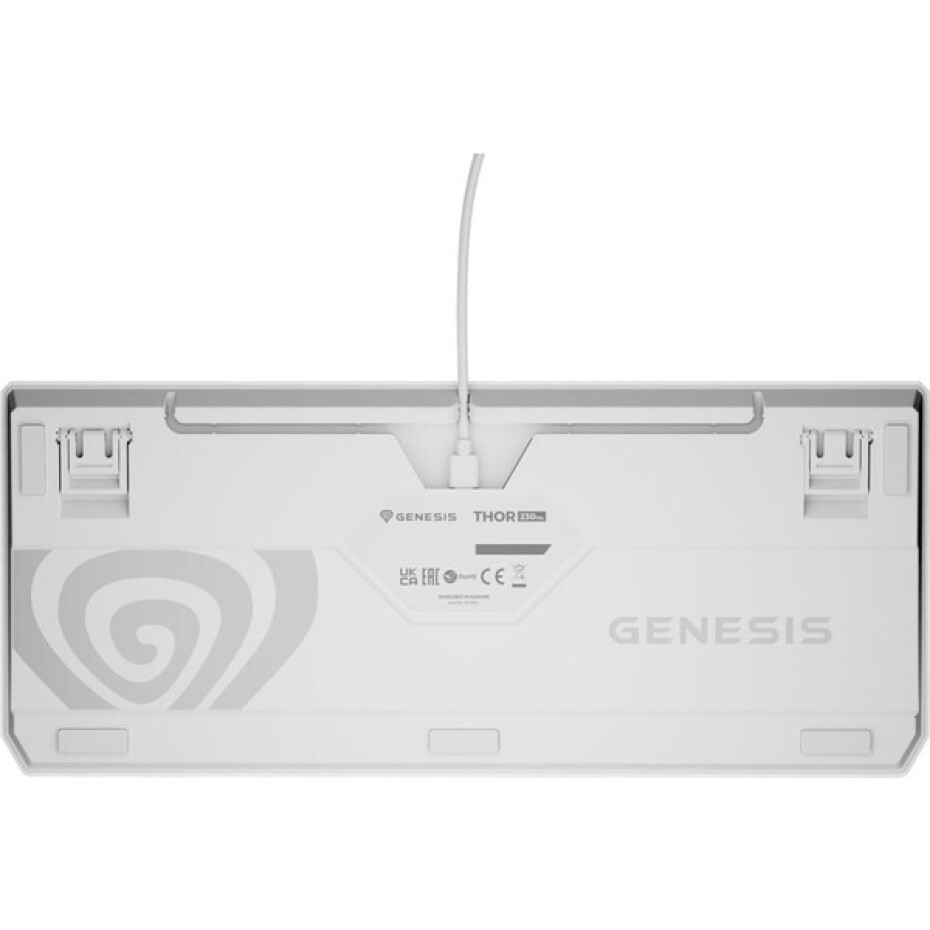 Genesis THOR 230 TKL RGB mechanická klávesnice bílá Outemu Red - main (2)