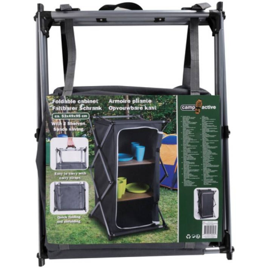 CAMP ACTIVE Campingový nábytek skříňka skládací 95x53x49cm ED-216048 - main (2)