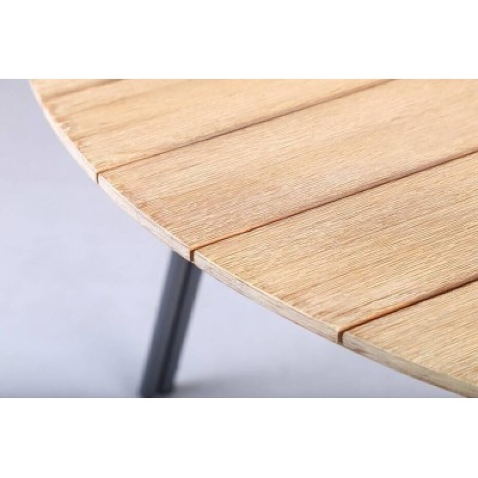 Zumm Garden Furniture® Zahradní stůl simi ⌀120 cm eukalyptus - main (1)