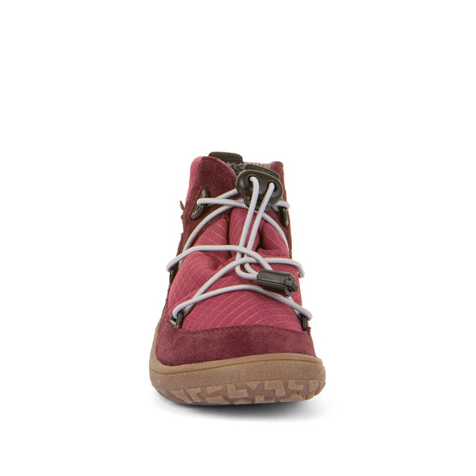 Dívčí celoroční barefoot boty TEX TRACK Bordeaux, Froddo, G3110257-7, červená - 41 - main (4)