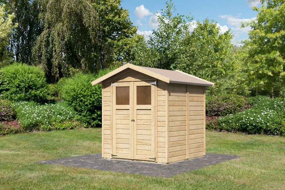 Dřevěný domek KARIBU DAHME 3 (42562) natur LG1701 - main (2)