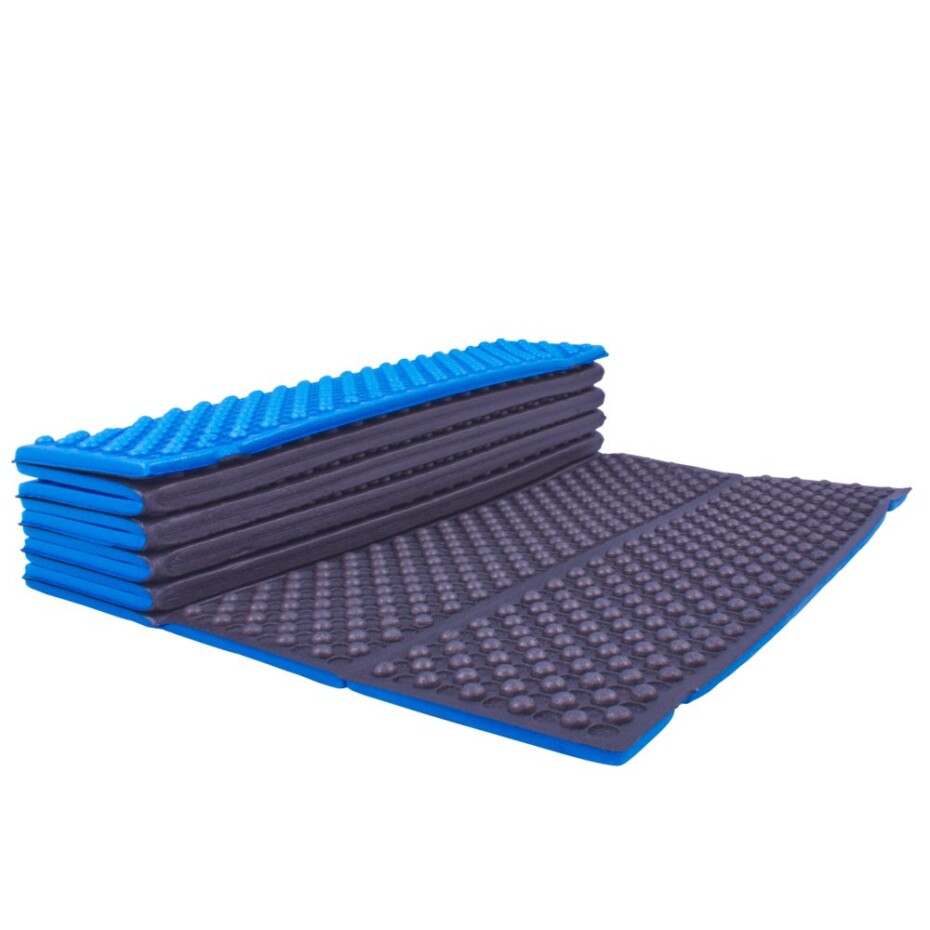 Sportago skládací XPE podložka 186x56x1,5 cm, modrá - main (3)
