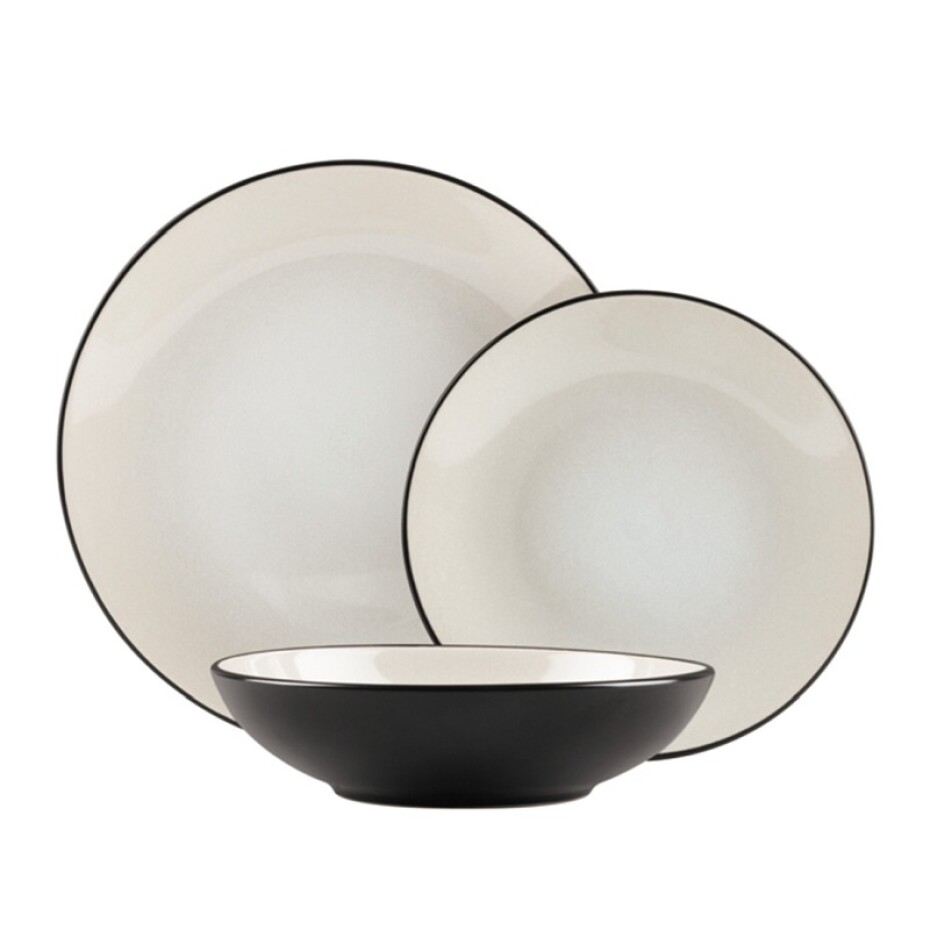 BERLINGERHAUS Jídelní sada talířů 18 ks Sahara Collection lesklá BH-10001 - main (0)