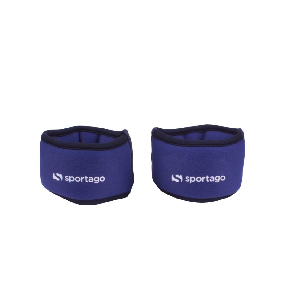 Neoprénové závaží na zápěstí Sportago 2x0,5 kg, modré - main (2)