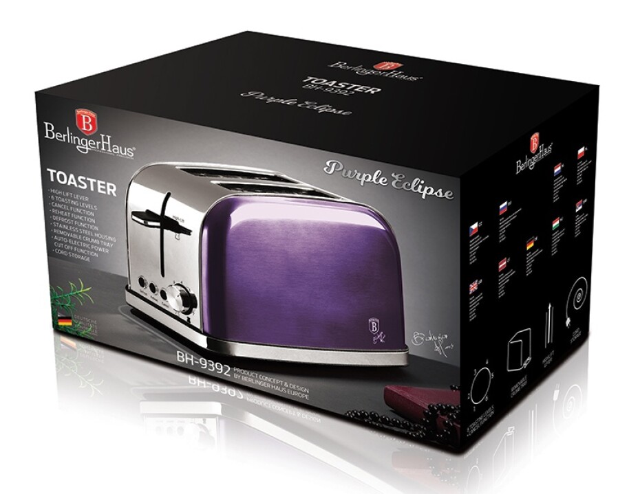 BERLINGERHAUS Topinkovač nerez Purple Metallic Line BH-9392 - main (5)