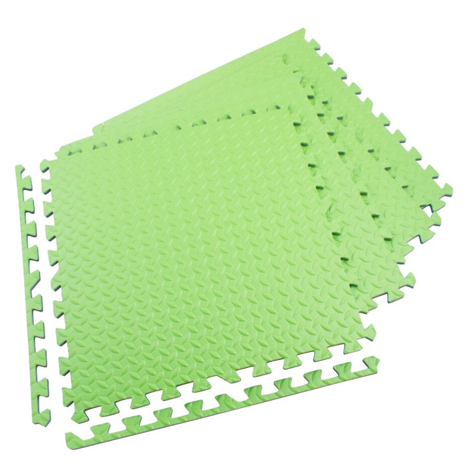Puzzle podložka Sportago Easy-Lock 60x60x1,2 cm, 4 ks, zelená - main (2)