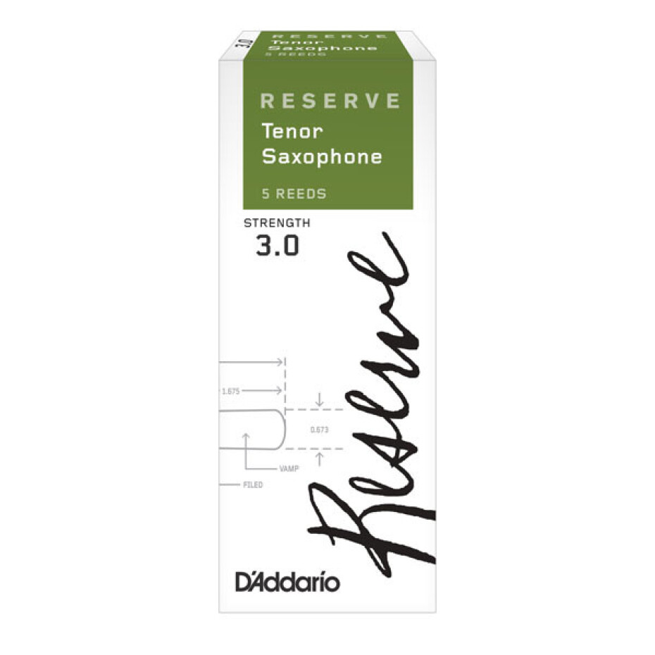 Rico DKR05305 Reserve - Tenor Saxophone Reeds 3.0+ - 5 Box - main (0)