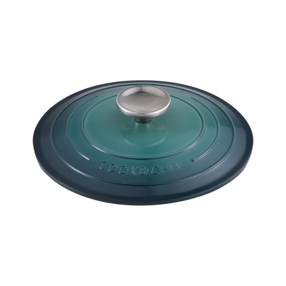 BERGNER Kastrol s keramickým povrchem a poklicí 20 cm Excalibur BG-36100-GR - main (1)