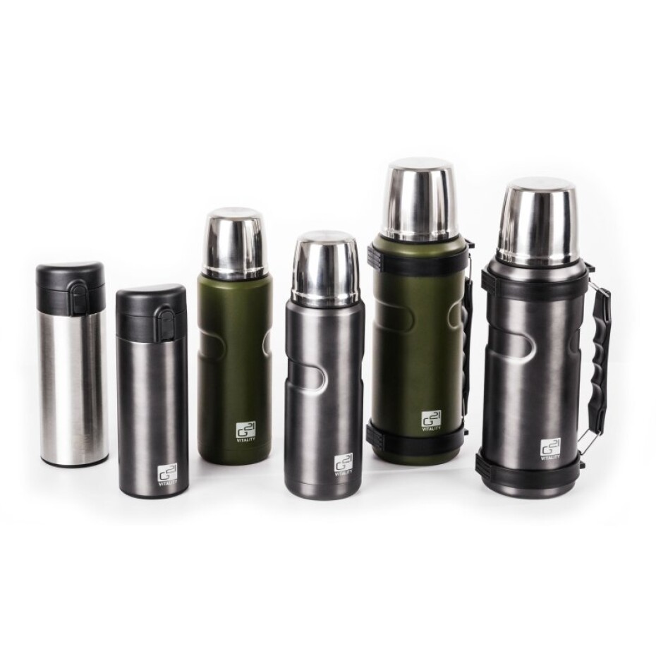 G21 Termoláhev G21 na pití, 350 ml, ocelově šedá  G21-60022407 - main (11)