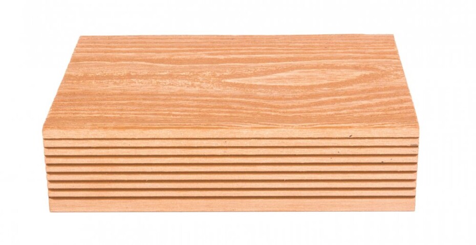 G21 Terasové prkno G21 zakončovací, 2,5 x 14,8 x 400 cm, Light Wood, WPC G21-6391047 - main (2)